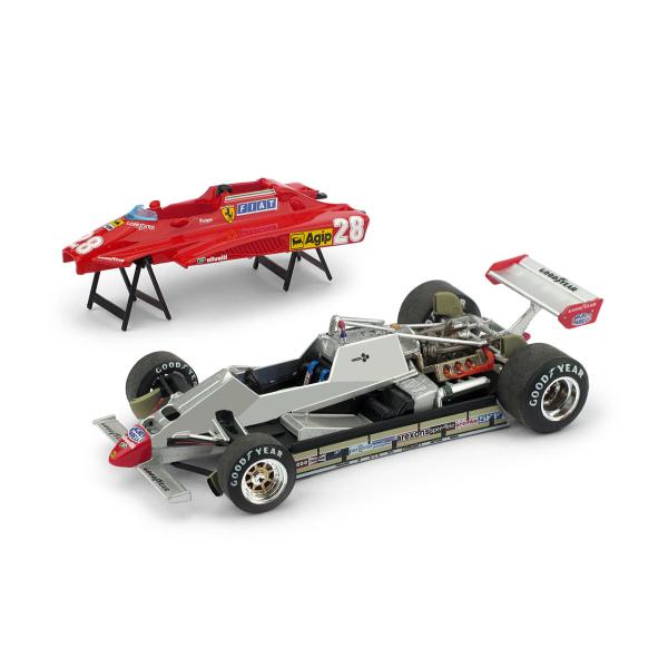 ブルム 1/43 フェラーリ F1 126C2 1982 サンマリノGP 優勝 ディディエ