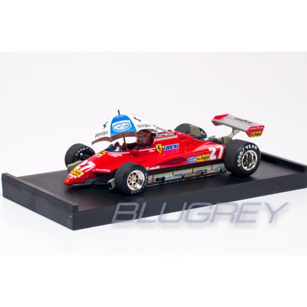 ブルム 1/43 フェラーリ F1 126C2 ジル ヴィルヌーブ フィギア
