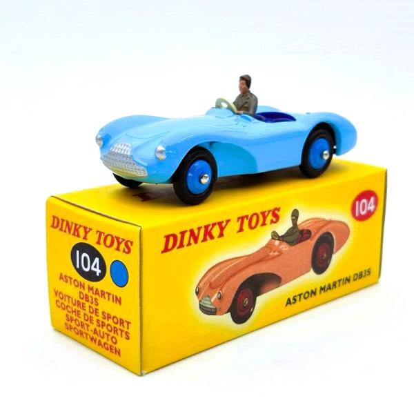 DINKY TOYS 1/43 ディンキー アストンマーチン DB3S ブルー