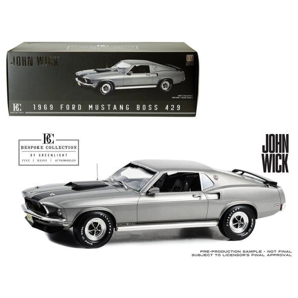 グリーンライト 1/12 フォード マスタング BOSS 429 1969 ”ジョン