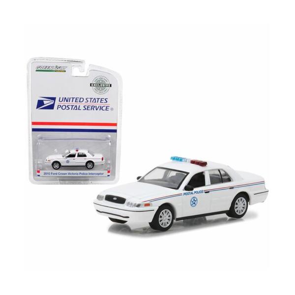 グリーンライト 1/64 フォード クラウン ビクトリア USPS ポリス