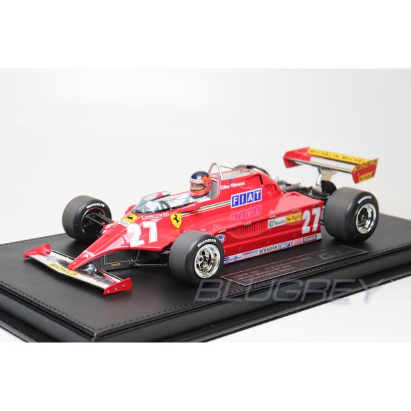 激レア 絶版 1/24 フェラーリ 126C 1980 ジル・ビルヌーヴ F1 夢、夢のあと（フェラーリ 126C シリーズ） | studio PINE