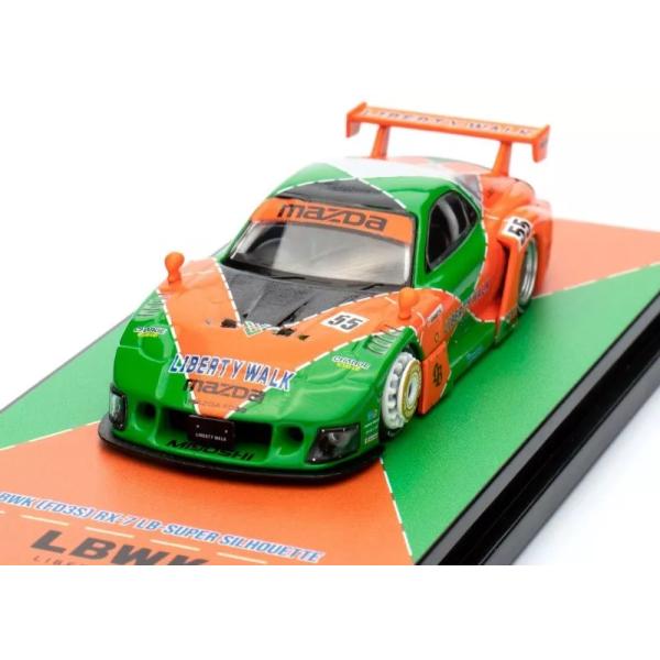 1/64 INNO マツダ RX-7 スーパーシルエット チェイス CHASE ! INNO64 1:64 LBWK Mazda RX7 FD3S LB-Super Silhouette