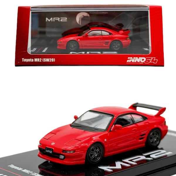 INNO Models イノモデル 1/64 トヨタ MR2 (SW20) レッド TOYOTA