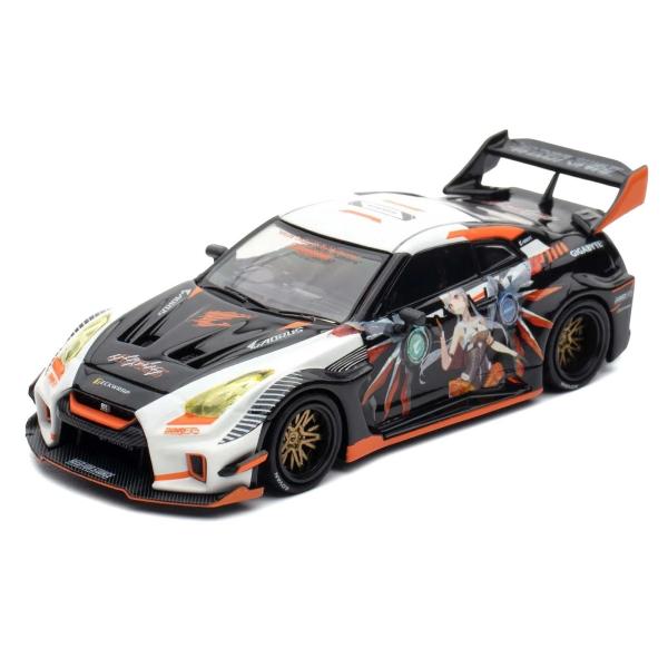 INNO MODELS イノモデル 1/64 日産 スカイライン GT-R R35 ワイドボディ AORUS ギガバイト Nissan SKYLINE