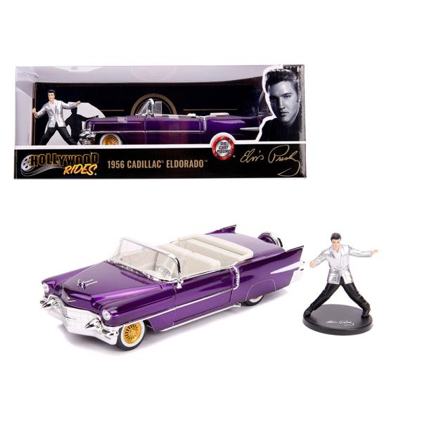 Jadatoys 1956年キャデラックエルドラド　エルビスプレスリー Amazon.com: Jada Elvis 1:24 1956 Cadillac Eldorado Die-cast