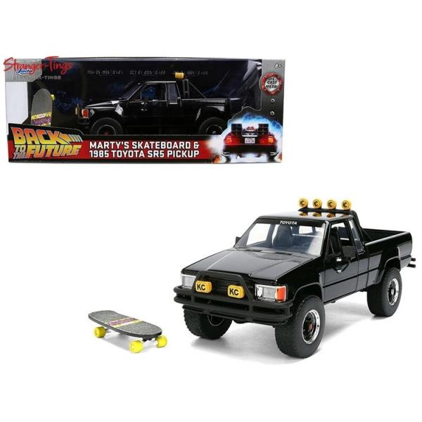 JADA TOYS 1/24 バックトゥザフューチャー トヨタ ハイラックス SR5 1985 アンド マーティ's スケートボード Back To The Future