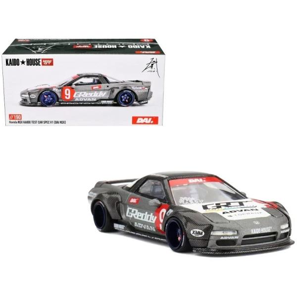 MINI GT 1/64 ホンダ NSX 街道はうす Kaido テストカー Spec V1 グレー