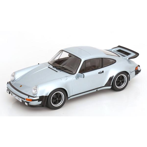 KK-Scale 1/18 ポルシェ 911 (930) ターボ 3.0 1976 ポーラーシルバー Porsche 911 Turbo ミニカー