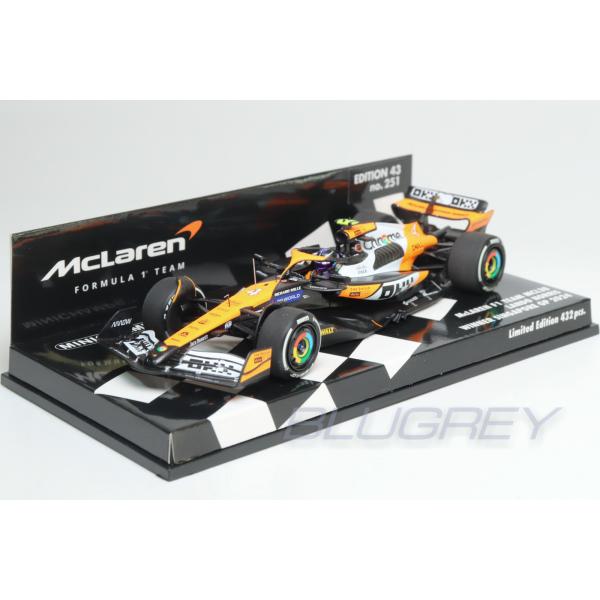 ミニチャンプス 1/43 マクラーレン F1チーム MCL38 ランド・ノリス