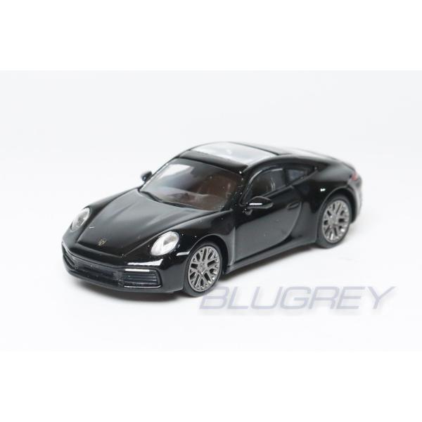 ミニチャンプス 1/87 ポルシェ 911 (992) カレラ 4S 2019 ブラック