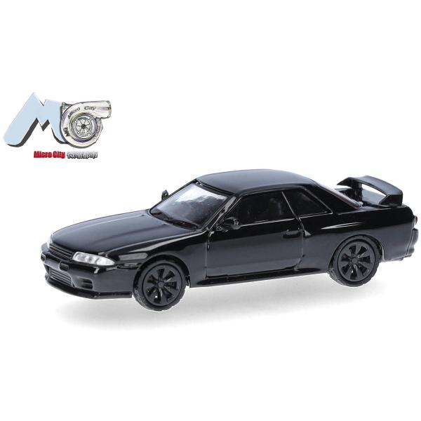 マイクロシティ Micro City 1/87 日産 スカイライン GT-R R32 ブラック NISSAN SKYLINE HOスケール