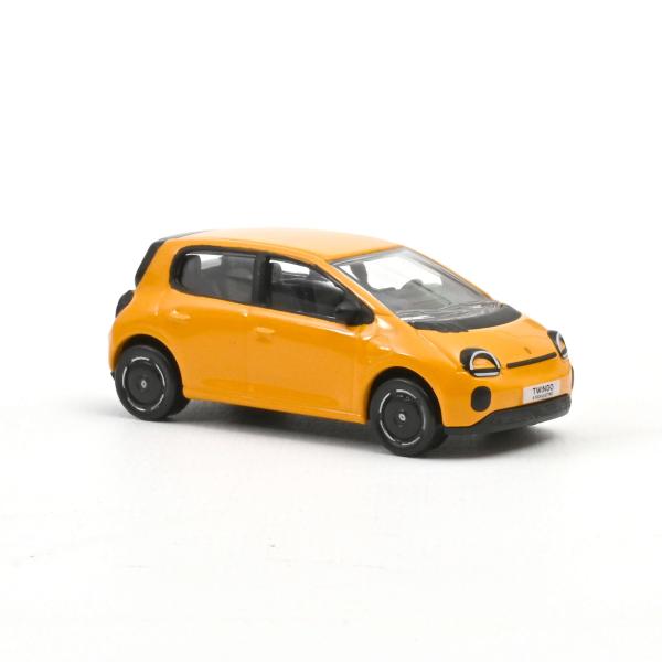 1/43 Renault TWINGO III 2014 マンゴーイエロー ノレブ（NOREV） 1/64 ルノー トゥインゴ E-Tech 2026 マンゴー