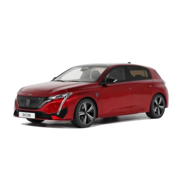 OTTO 1/18 プジョー 308 RC 2020 (アルテンスグレー) OTTO MOBILE 1/18 - PEUGEOT 308 RC By Factory - 2020 - Five