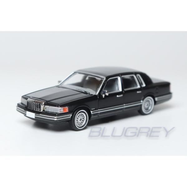 PCX87 1/87 リンカーン タウンカー 1991 ブラック Lincoln Town Car HOスケール ミニカー BREKINA