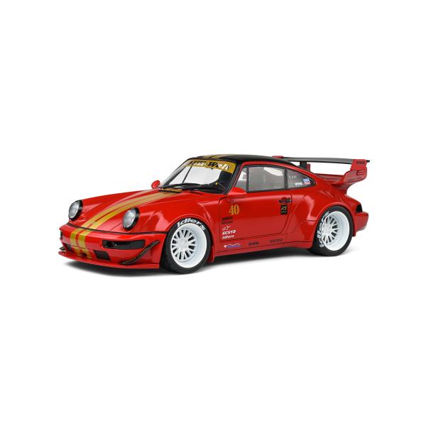 SOLIDO ソリド 1/18 ポルシェ 911 (964) RWB レッド サクラ 2021