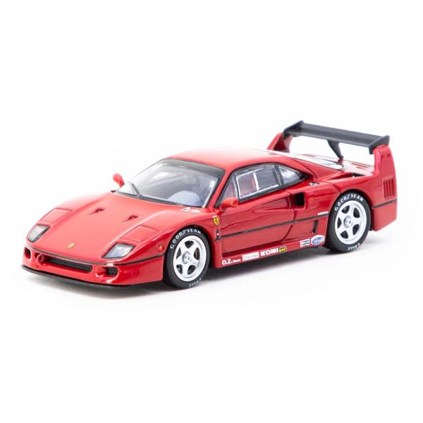 フェラーリＦ40ミニカー ターマックワークス x IXO 1/64 フェラーリ F40 レッド Tarmac Works