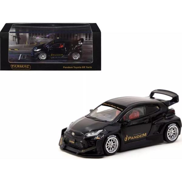 ターマックワークス 1/64 トヨタ GR ヤリス パンデム ブラック