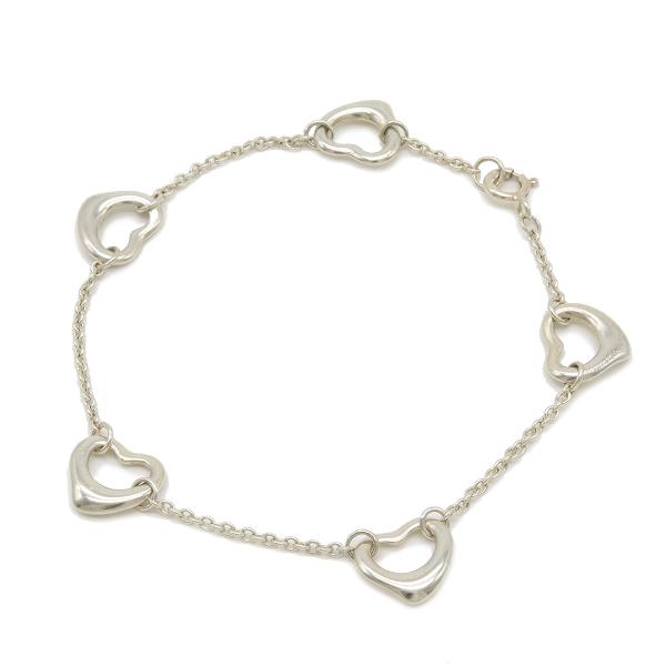 ティファニー オープンハート 5P ブレスレット エルサペレッティ sv925 TIFFANY&Co. ティファニー エルサペレッティ オープンハート