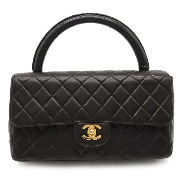 CHANEL シャネル マトラッセ ハンドバッグ 親子バッグ 親のみ レザー 