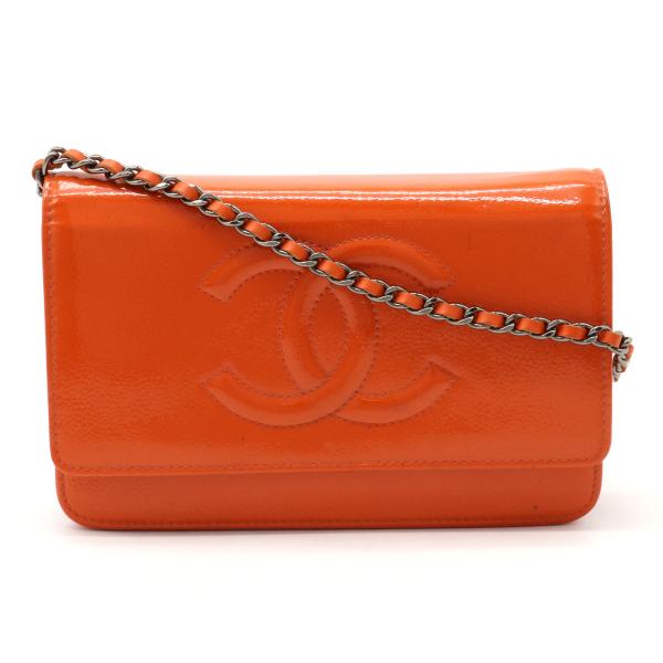 CHANEL シャネル ココマーク チェーンウォレット チェーン CHANEL シャネル ココマーク チェーンウォレット チェーン