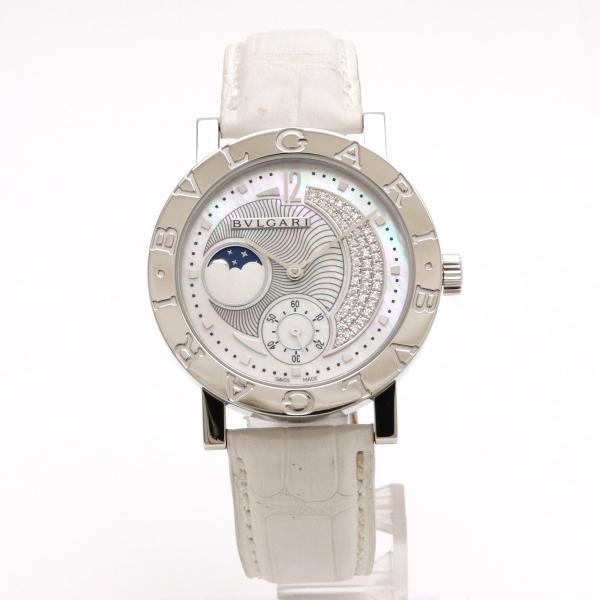 BVLGARI ブルガリ ブルガリブルガリ ムーンフェイズ シェル文字