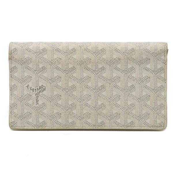 GOYARD ゴヤール リシュリュー ヘリンボーン柄 2つ折長財布 二つ折り長 
