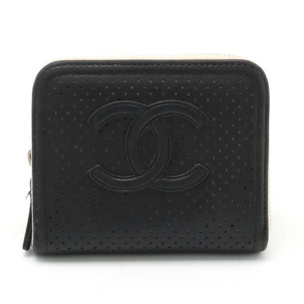 CHANEL シャネル ココマーク カードケース 名刺入れ ラウンド CHANEL シャネル ココマーク カードケース 名刺入れ ラウンド