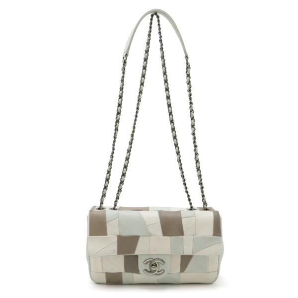 CHANEL シャネル パッチワーク ココマーク チェーンショルダー  