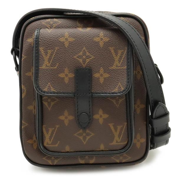 【極美品】ルイヴィトン クリストファーウェアラブルウォレット モノグラムマカサー LOUIS VUITTON ルイ ヴィトン モノグラムマカサー