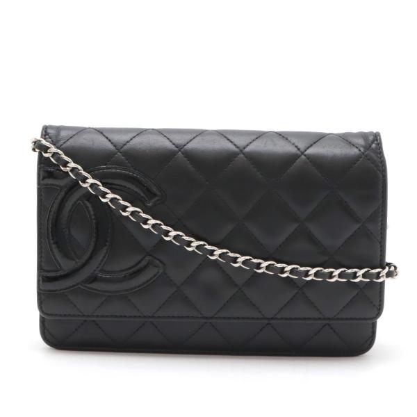 CHANEL シャネル　チェーンウォレット　チェーンクラッチ CHANEL シャネル カンボンライン チェーンウォレット ショルダー