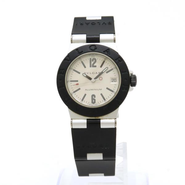 BVLGARI（ブルガリ） アルミニウム 32mm デイト シルバー文字盤 ユニ