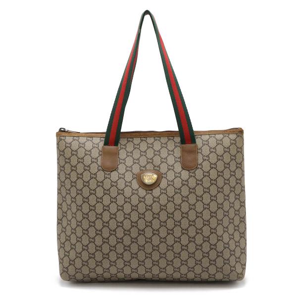 GUCCI グッチ オールドグッチ シェリーライン GGプラス トート