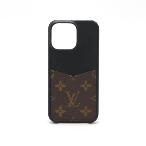 LOUIS VUITTON - LOUIS VUITTON ルイ ヴィトン モノグラム IPHONE バンパー 15 PRO MAX スマホカバー スマホケース 携帯ケース ノワール ブラック M82888 LOUIS VUITTON ルイ ヴィトン モノグラム IPHONE バンパー 15