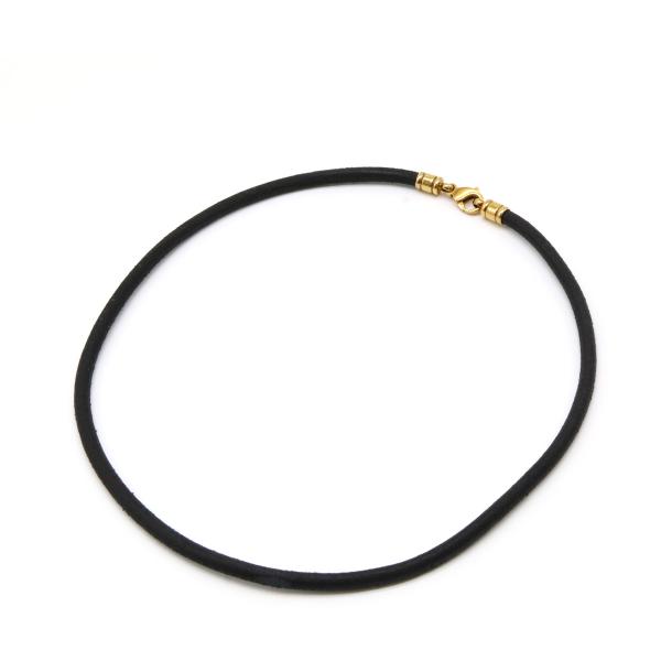 ブルガリ　チョーカー BVLGARI ブルガリ チョーカー ネックレス コード 革 レザー