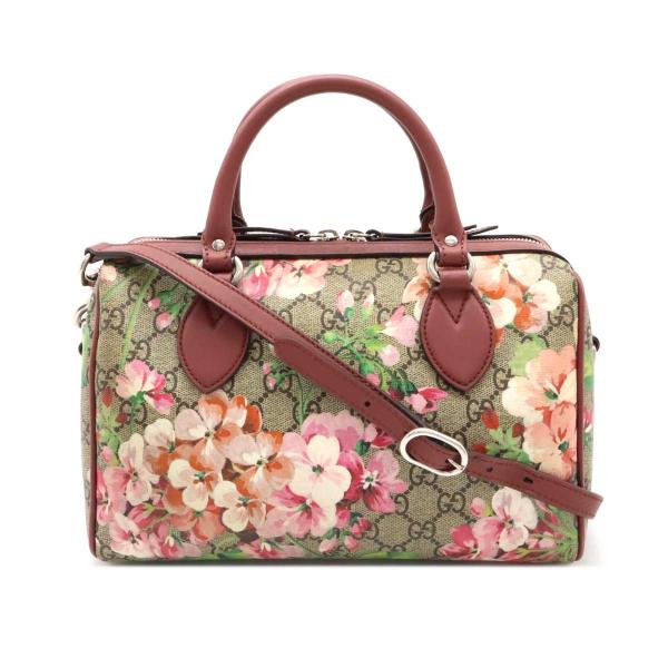 【美品】GUCCI グッチ　キーケース ブルームス 花柄　GG PVC 楽天市場】【財布】GUCCI グッチ GGブルームス GGスプリーム