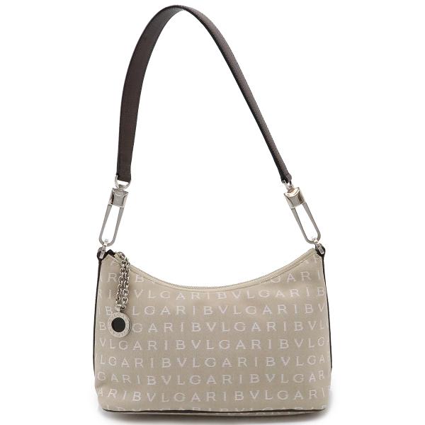 【美品】BVLGARI　ブルガリ　ワンショルダーバッグ ナイロン レザー BVLGARI / ブルガリ | ターンロック ワンショルダーバッグ