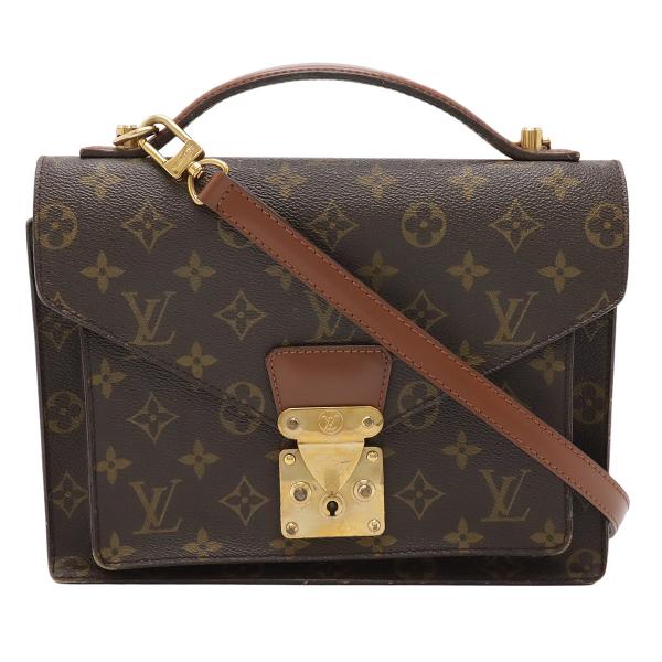 aze⭐️希少⭐️美品ルイ・ヴィトン　セカンドバッグ・ショルダー/モンソー LOUIS VUITTON ルイ ヴィトン モノグラム モンソー26 セカンドバッグ