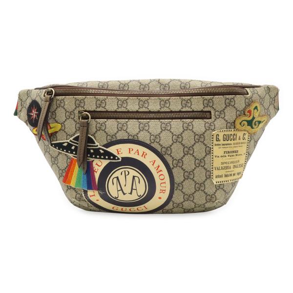 GUCCI グッチ ウエストバッグ ソフト GGスプリーム シェリーライン GUCCI（グッチ） GGスプリーム クーリエ シェリーライン ベルトバッグ