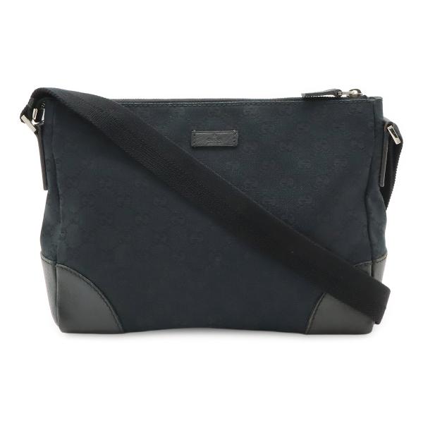 グッチ GG キャンバス レザー ショルダーバッグ メッセンジャー GUCCI（グッチ） GGキャンバス ショルダーバッグ メッセンジャーバッグ