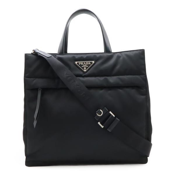 PRADA（プラダ） TESSUTO+VITELLO テスート トライアングルロゴ