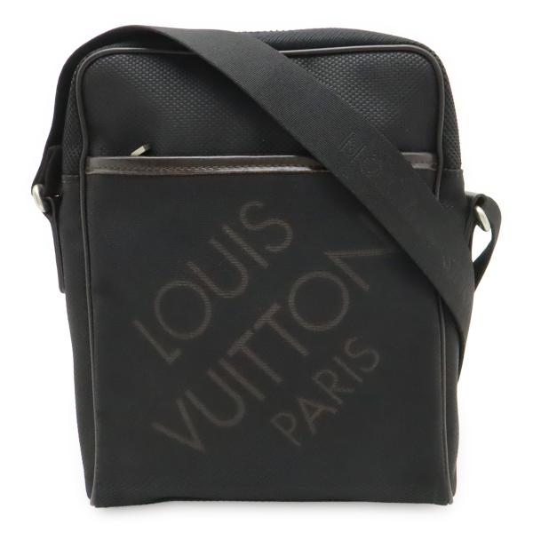 LOUIS VUITTON ルイ ヴィトン  シタダンNM ショルダーバッグ M93223 ダミエジェアンキャンバス レザー  ブラック ブラウン シルバー金具 メッセンジャーバッグ ビトン 【本物保証】 LOUIS VUITTON（ルイ・ヴィトン） ルイ ヴィトン ダミエジェアン