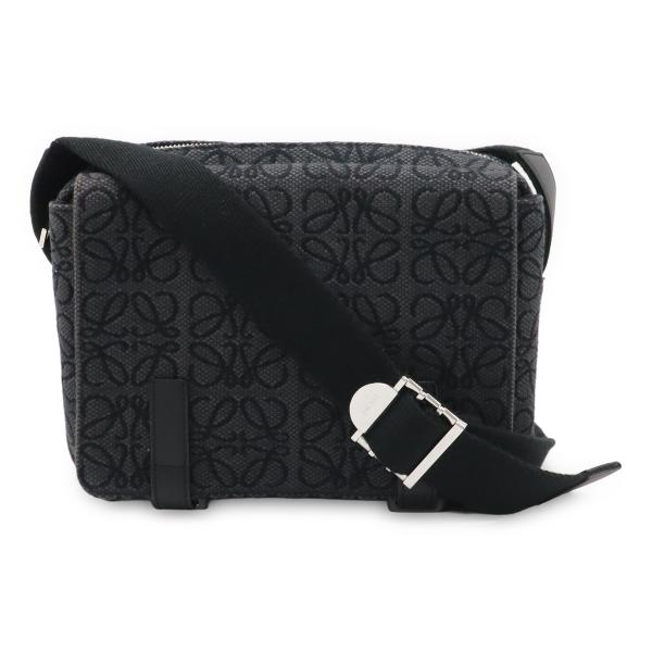 LOEWE（ロエベ） リピートアナグラム ミリタリーメッセンジャーバッグ
