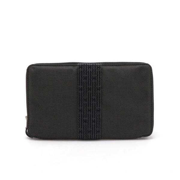 【良品】HERMES エールライン パースGM パスポートケース 長財布 HERMES エルメス エールライン パースGM ラウンドファスナー 長