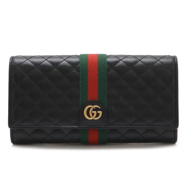 GUCCI グッチ オフィディア シェリー GGマーモント キルティング 2つ折