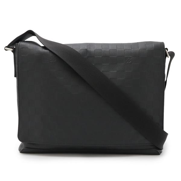 美品 ルイヴィトン ダミエ アンフィニ ディストリクト メッセンジャーバッグ LOUIS VUITTON（ルイ・ヴィトン） ルイ ヴィトン ダミエアンフィニ