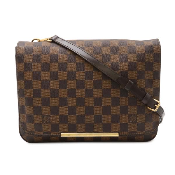 LOUIS VUITTON ルイ ヴィトン ダミエ ホクストンGM ショルダーバッグ 斜め掛け 2WAY セカンドバッグ クラッチバッグ N41253 LOUIS VUITTON（ルイ・ヴィトン） ルイ ヴィトン ダミエ ホクストンGM