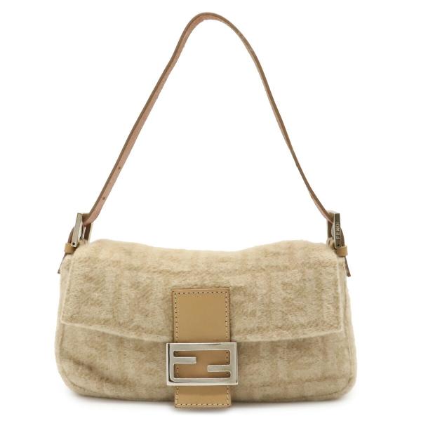 FENDI フェンディ マンマバケット ズッカ柄 ショルダーバッグ ...