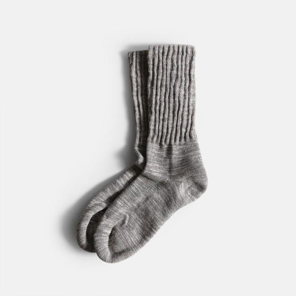 kontex / コンテックスの履くタオル mix（Gray） | メール便可 3点まで | コンテックス パイルソックス グレー くつ下 靴下 今治タオル imabari | 114326