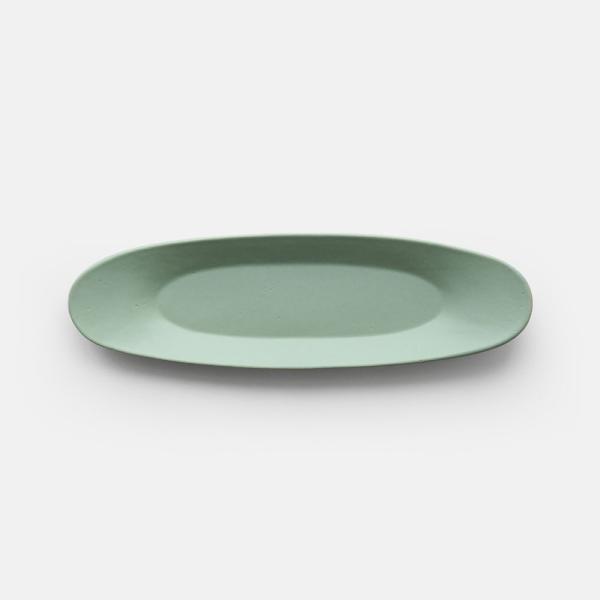 3RD CERAMICS(サードセラミックス) / 楕円皿(ターコイズ）M | 和食器 